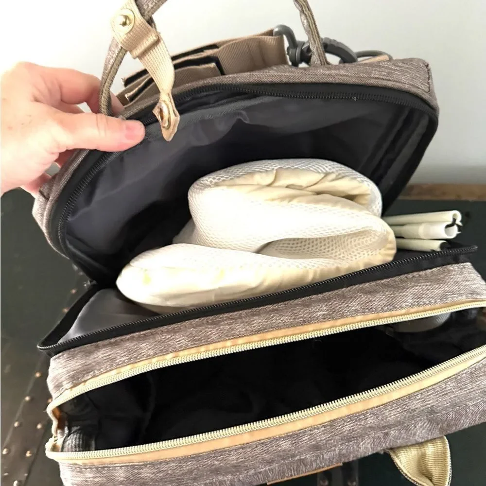 DEBUG Baby Diaper Bag Backpack with Changing Station Diaper Bags for Baby Bag.